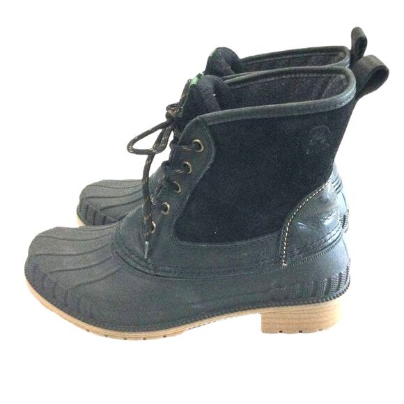 Kamik Boots Women’s Size 9 Color Black Sienna Mid Water Resistant Impermeable - Picture 6 of 9